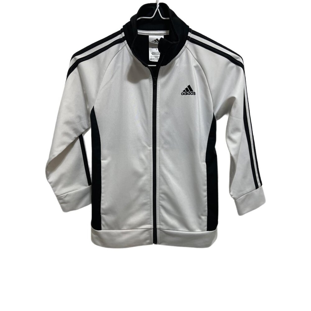 K5058 Girls adidas Activewear Full Zip Long Sleeve Jacket Girls